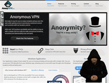 Tablet Screenshot of anonyvpn.net